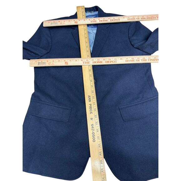 "AMERICAN EAGLE OUTFITTERS" Mens Blazer SZ L Recycled Wool Blend Academia Preppy - Picture 2 of 8